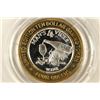 Image 1 : CASINO $10 SILVER TOKEN (UNC) FOUR QUEENS HOTEL