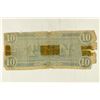 Image 2 : 1864 CONFEDERATE STATES OF AMERICA $10 TOUGH