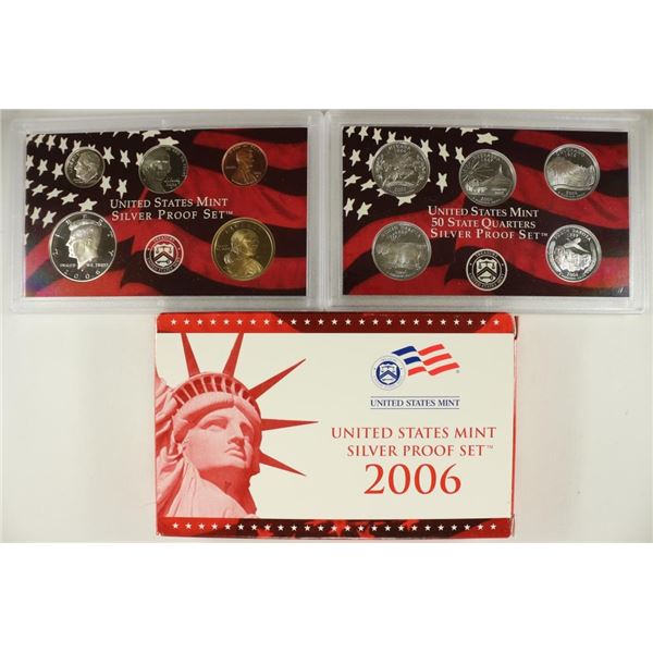 2006 US SILVER PROOF SET (WITH BOX)