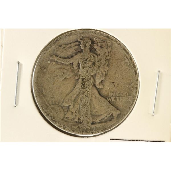 1917-S WALKING LIBERTY HALF DOLLAR