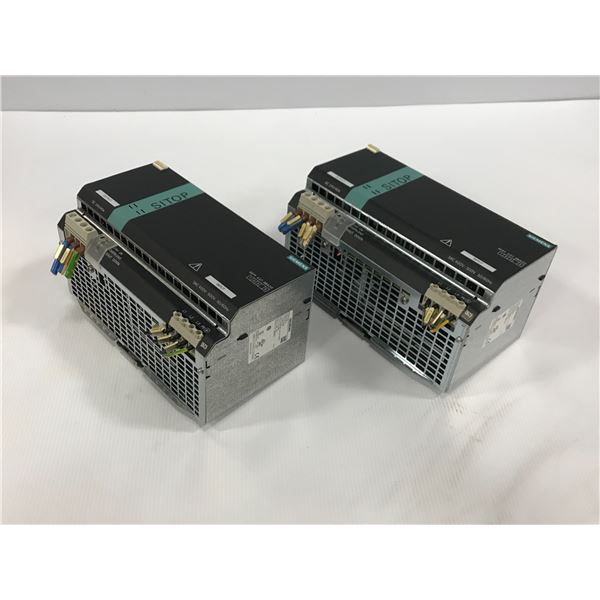 (2) SIEMENS 6EP1437-3BA00 SITOP POWER SUPPLY