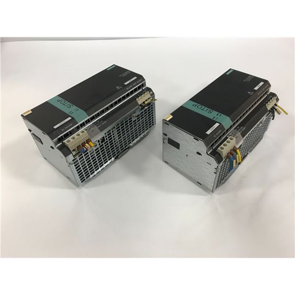 (2) SIEMENS 6EP1437-3BA00 SITOP POWER SUPPLY