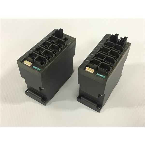 (2) SIEMENS 6GK5108-0BA00-2AA3 ETHERNET SWITCH