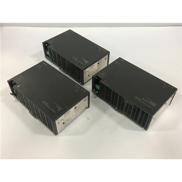 (3) SIEMENS 6EP1437-2BA10 SITOP POWER SUPPLY