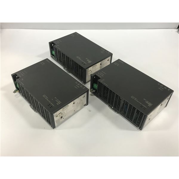 (3) SIEMENS 6EP1437-2BA10 SITOP POWER SUPPLY