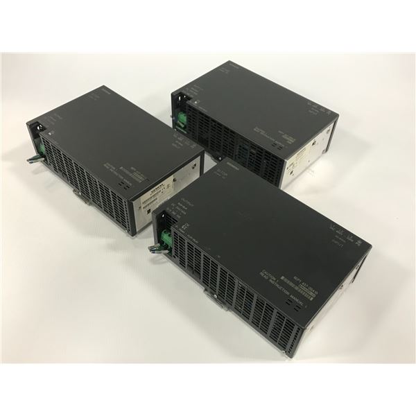(3) SIEMENS 6EP1437-2BA10 SITOP POWER SUPPLY