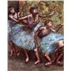 Image 1 : Edgar Degas - Four Dancers Behind The Scenes #1