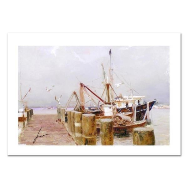 Pino (1939-2010)  Safe Harbor  Limited Edition Giclee. Numbered and Hand Signed;