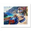 Image 1 : "Memories of Capri" Limited Edition Hand Embellished Giclee on Canvas by Howard