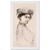 Image 1 : "Yasmin" Limited Edition Lithograph by Edna Hibel (1917-2014), Numbered and Hand