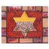 Image 1 : Victor, "Star of Jerusalem " Hand Signed Limited Edition Serigraph with Letter o