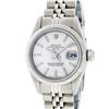 Image 2 : Rolex Ladies Stainless Steel Silver Index 26MM Oyster Perpetual Datejust Wristwa
