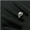 Image 7 : Vintage Platinum 0.68 ctw Round Transitional Diamond Solitaire Ring