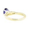 Image 3 : 1.22 ctw Sapphire and Diamond Ring - 14KT Yellow Gold