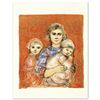 Image 1 : "Jenet, Mary and Wee Jenet" Limited Edition Lithograph by Edna Hibel (1917-2014)