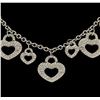 Image 2 : 2.00 ctw Diamond Necklace - 18KT White Gold