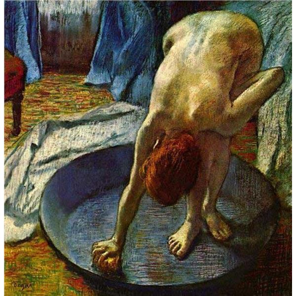 Edgar Degas - The Tub