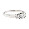 Image 2 : 0.50 ctw Diamond Ring - 14KT White Gold
