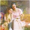 Image 2 : Pino (1939-2010) "Bedtime Stories" Limited Edition Giclee. Numbered and Hand Sig