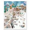 Image 1 : Shmuel Katz (1926-2010), "View to Mt. Zion" Hand Signed Limited Edition Serigrap