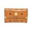 Image 1 : MCM Cognac Canvas Flap Wallet