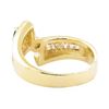 Image 3 : 1.31 ctw Blue Sapphire and Diamond Ring - 14KT Yellow Gold