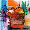 Image 2 : Calman Shemi, "Jerusalem Spirit" Limited Edition Serigraph, Numbered and Hand Si