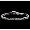 Image 1 : 14KT White Gold 0.72 ctw Diamond Bracelet
