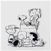 Image 1 : Peanuts, "Family" Hand Numbered Limited Edition 3D Decoupage with Certificate of