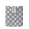 Image 1 : Gucci Silver Leather Microguccissima iPad Case