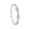 Image 2 : 0.4 ctw Diamond Ring - 14KT White Gold