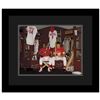 Image 1 : "Pete Rose & Morgan in Clubhouse" Framed Archival Photograph Autographed by Pete