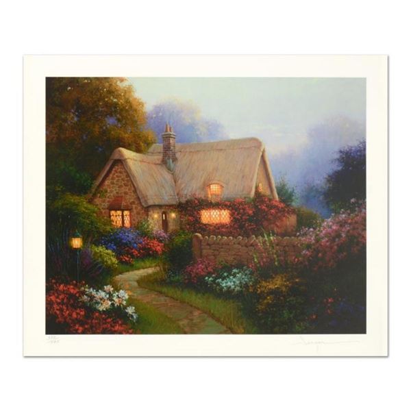 Sergon, "Bougainvillea Cottage" Limited Edition, Numbered and Hand Signed with L