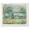 Image 1 : "Greek Farmer" Limited Edition Lithograph by Edna Hibel, Numbered and Hand Signe