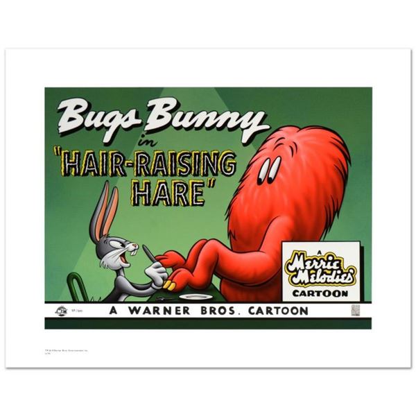 "Hair Raising Hare" Limited Edition Giclee from Warner Bros., Numbered with Holo