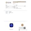 Image 4 : GIA Cert 40.78 ctw Tanzanite and Diamond Pendant With Chain - 14KT White Gold