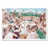 Image 1 : Shmuel Katz (1926-2010), "The Jewish Quarter" Hand Signed Limited Edition Serigr