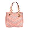 Image 1 : Michael Kors Pink Leather Cynthia Shoulder Bag