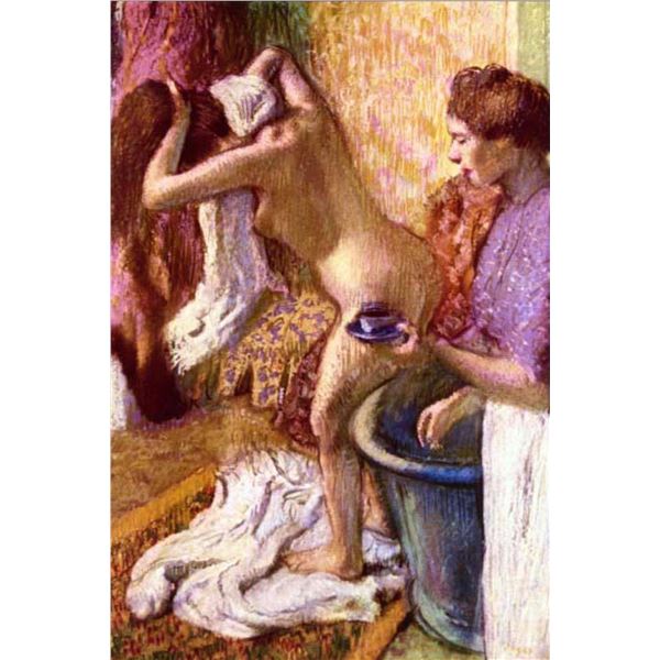 Edgar Degas - Woman Washing Hair