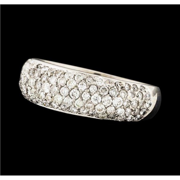 0.95 ctw Diamond Ring - 18KT White Gold