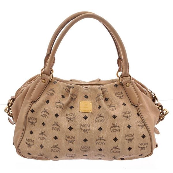 MCM Beige Shoulder Bag