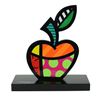 Image 1 : Romero Britto"Big Apple" Hand Signed Limited Edition Sculpture; Authenticated.