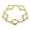 Image 1 : 1.18 ctw Diamond Bracelet - 18KT Yellow Gold