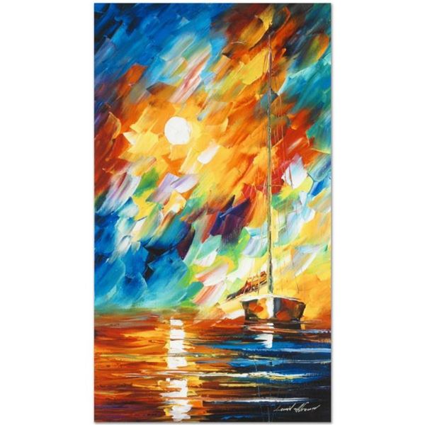 Leonid Afremov (1955-2019) "Rainbow Sky" Limited Edition Giclee on Canvas, Numbe