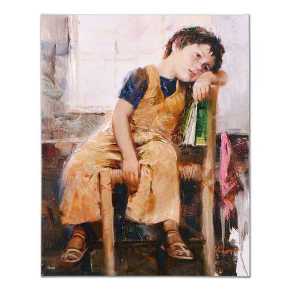 Pino (1939-2010),  Little Prince  Artist Embellished Limited Edition on Canvas,