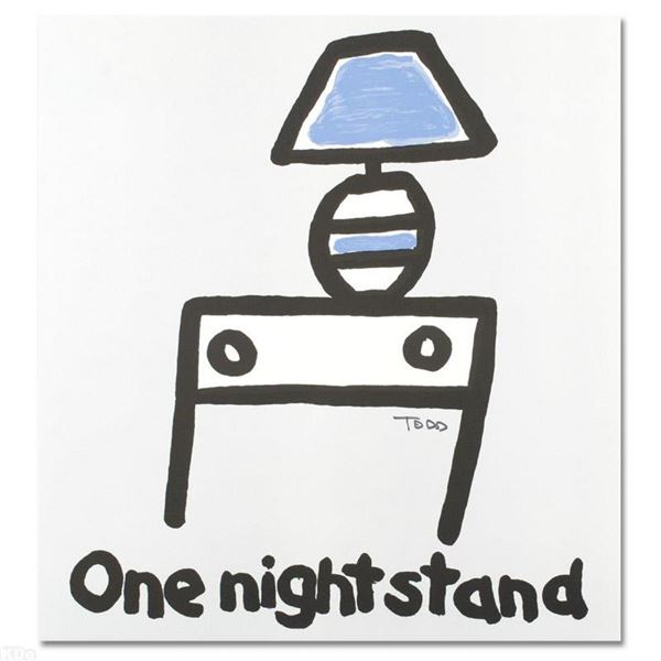 "One Night Stand" Limited Edition Lithograph by Todd Goldman, Numbered and Hand