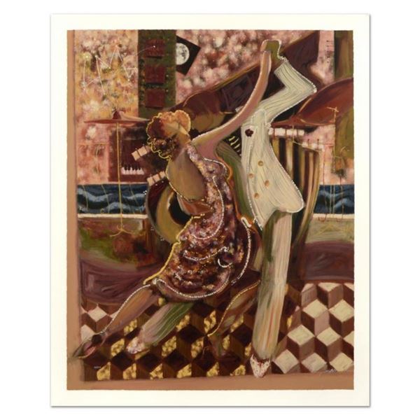 Sabzi, "Sabzi Tango II" Limited Edition Hand Embellished, Numbered and Hand Sign