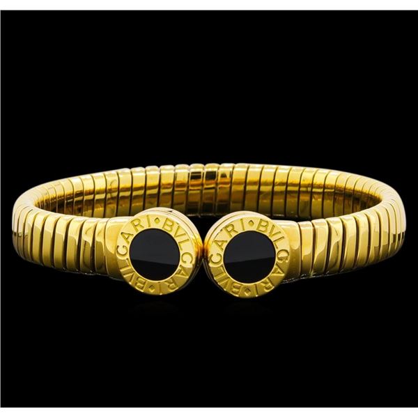 Bvlgari 18KT Yellow Gold Cuff Bracelet