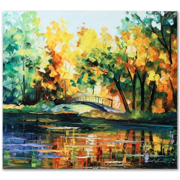 Leonid Afremov (1955-2019)  To Walk Alone  Limited Edition Giclee on Canvas, Num