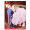 Image 1 : Pino (1939-2010), "Party Dreams" Artist Embellished Limited Edition on Canvas, A